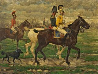 Hugo Ungewitter - Reiterheer Friedrich des Großen.