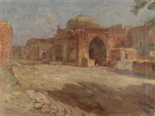 Hugo Vilfred Pedersen - A Northern India Fort