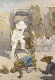 Hugo Vilfred Pedersen - A rickshaw accident