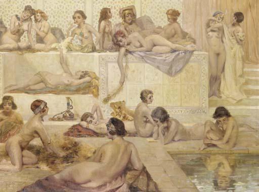 Hugo Vilfred Pedersen - At the Baths