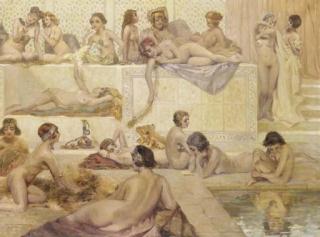 Hugo Vilfred Pedersen - At the Baths