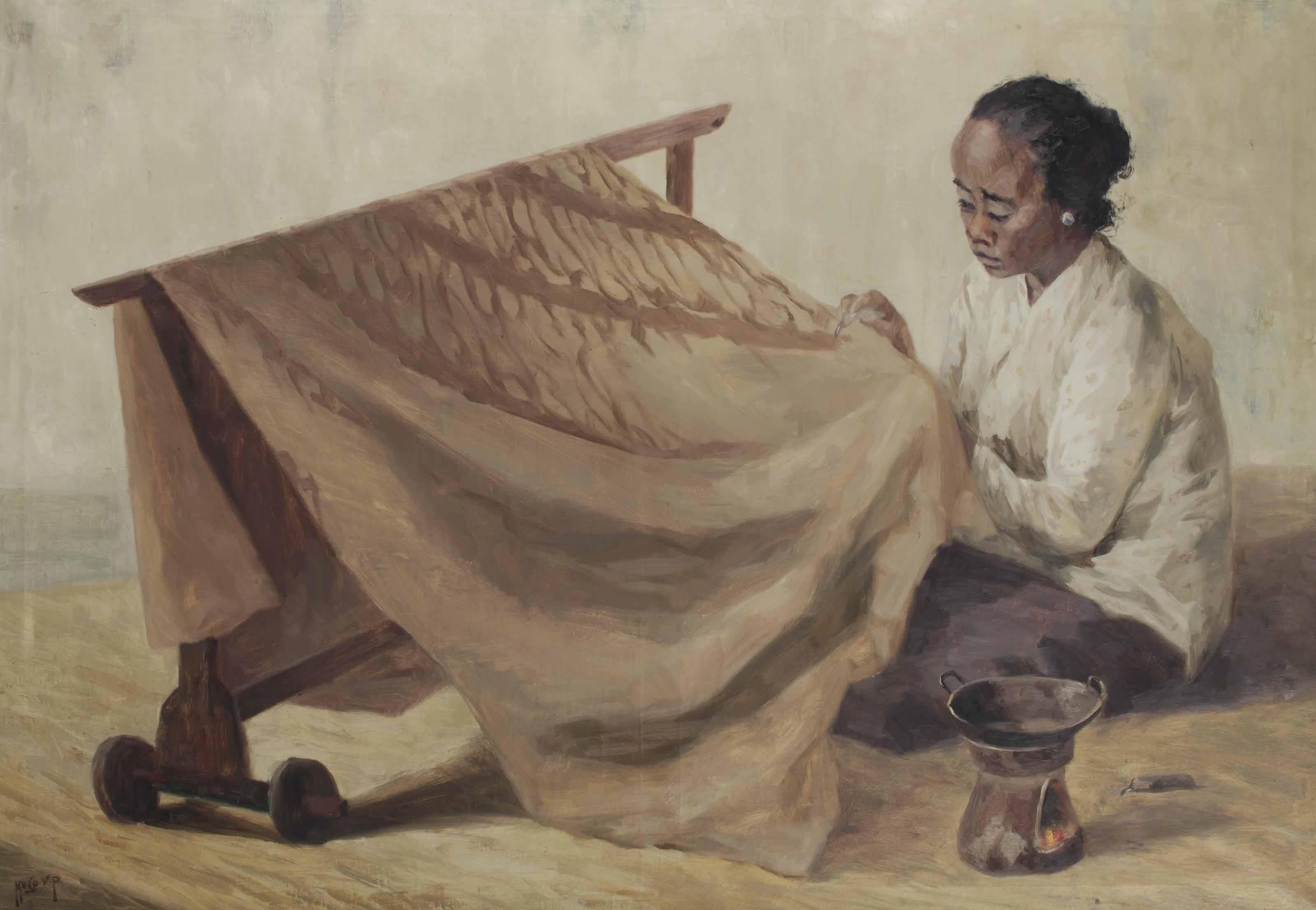 Hugo Vilfred Pedersen - Batik Painter