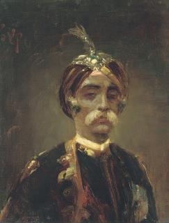 Hugo Vilfred Pedersen - Portrait of a Maharaja