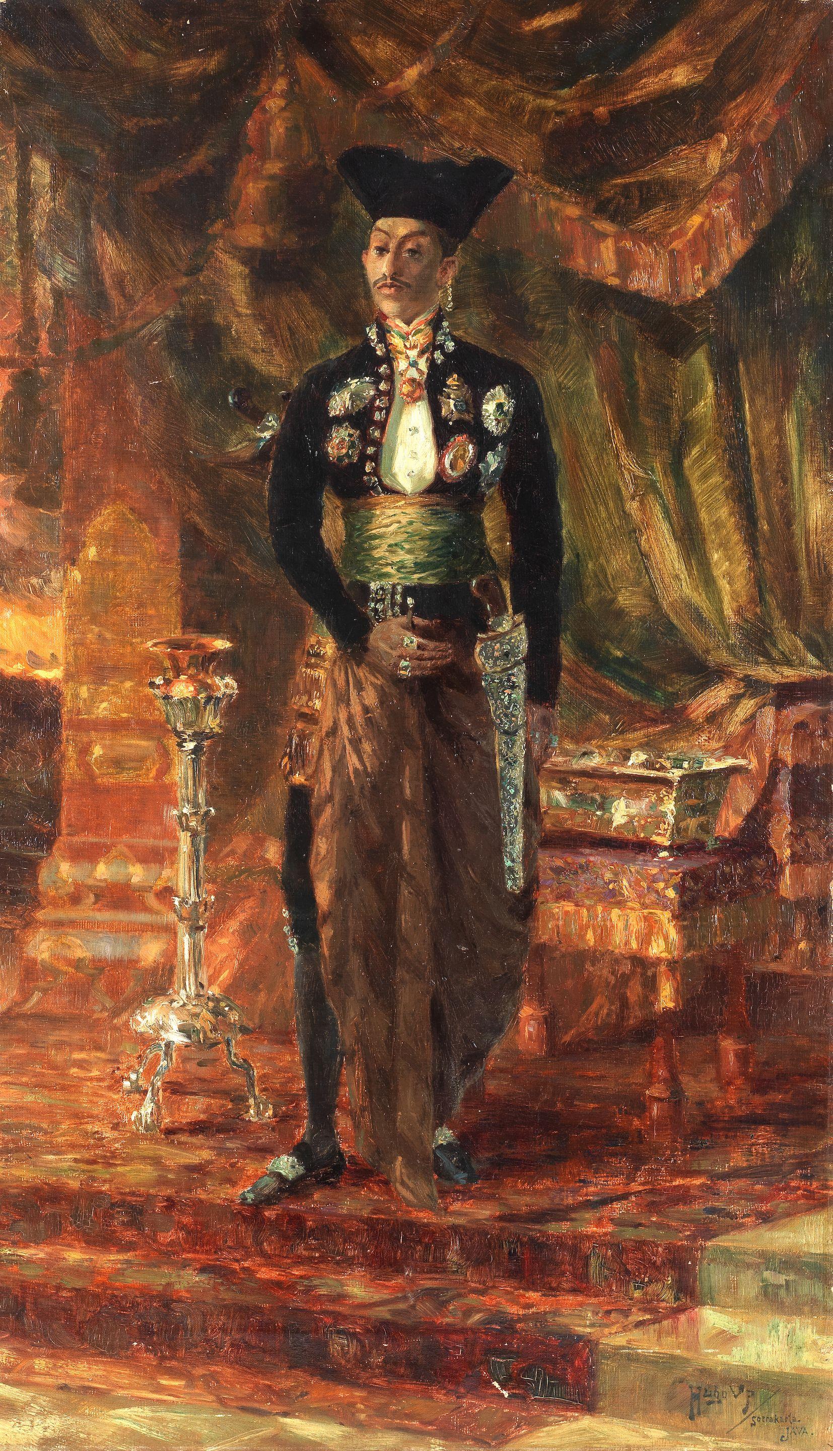Hugo Vilfred Pedersen - The Emperor Toewan Soesoehoenan of Soerakarta, Java