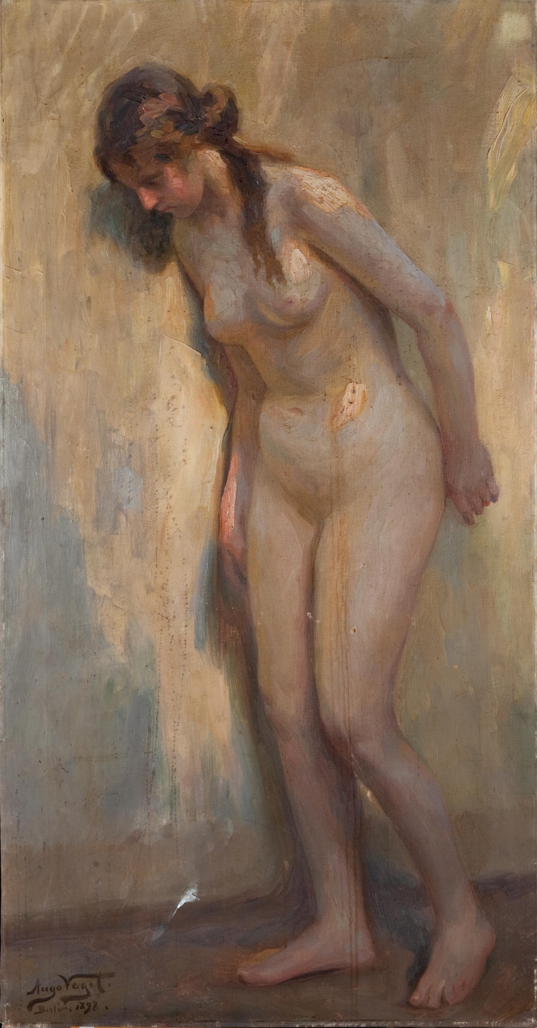Hugo Vogel - Nudo femminile