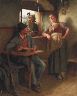 Hugo Wilhem Kauffmann - An afternoon conversation