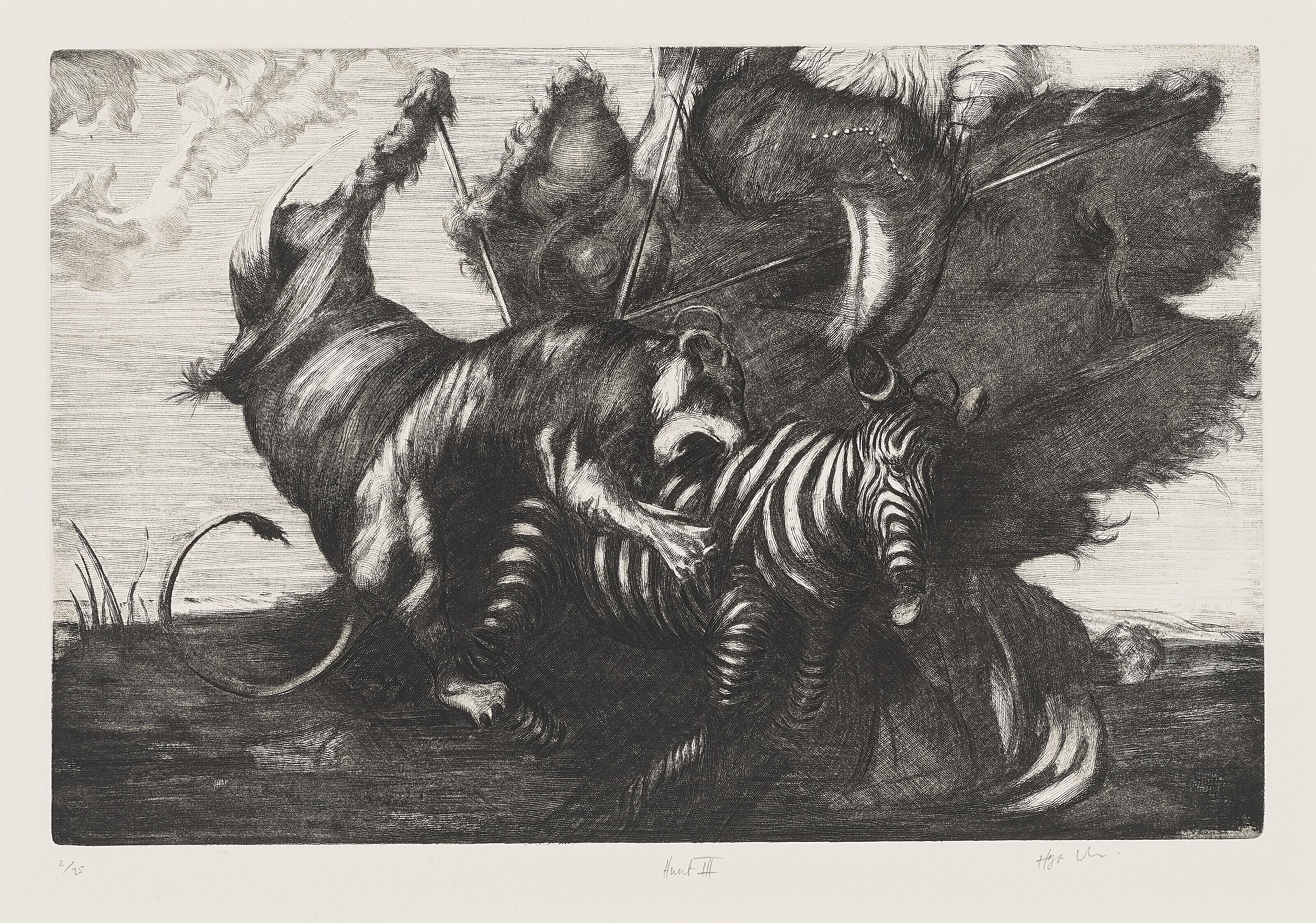 Hugo Wilson - Hunt III, from: The Hunt Portfolio