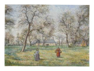 Hugues Claude Pissarro - Le Close Grand-Poirier À Bremensil (Environs De Vassy)