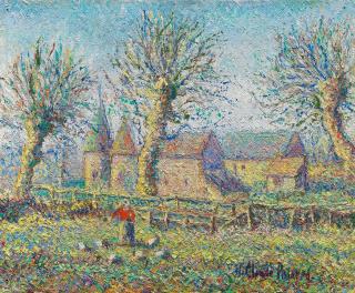 Hugues Claude Pissarro - Le manoir de Miette