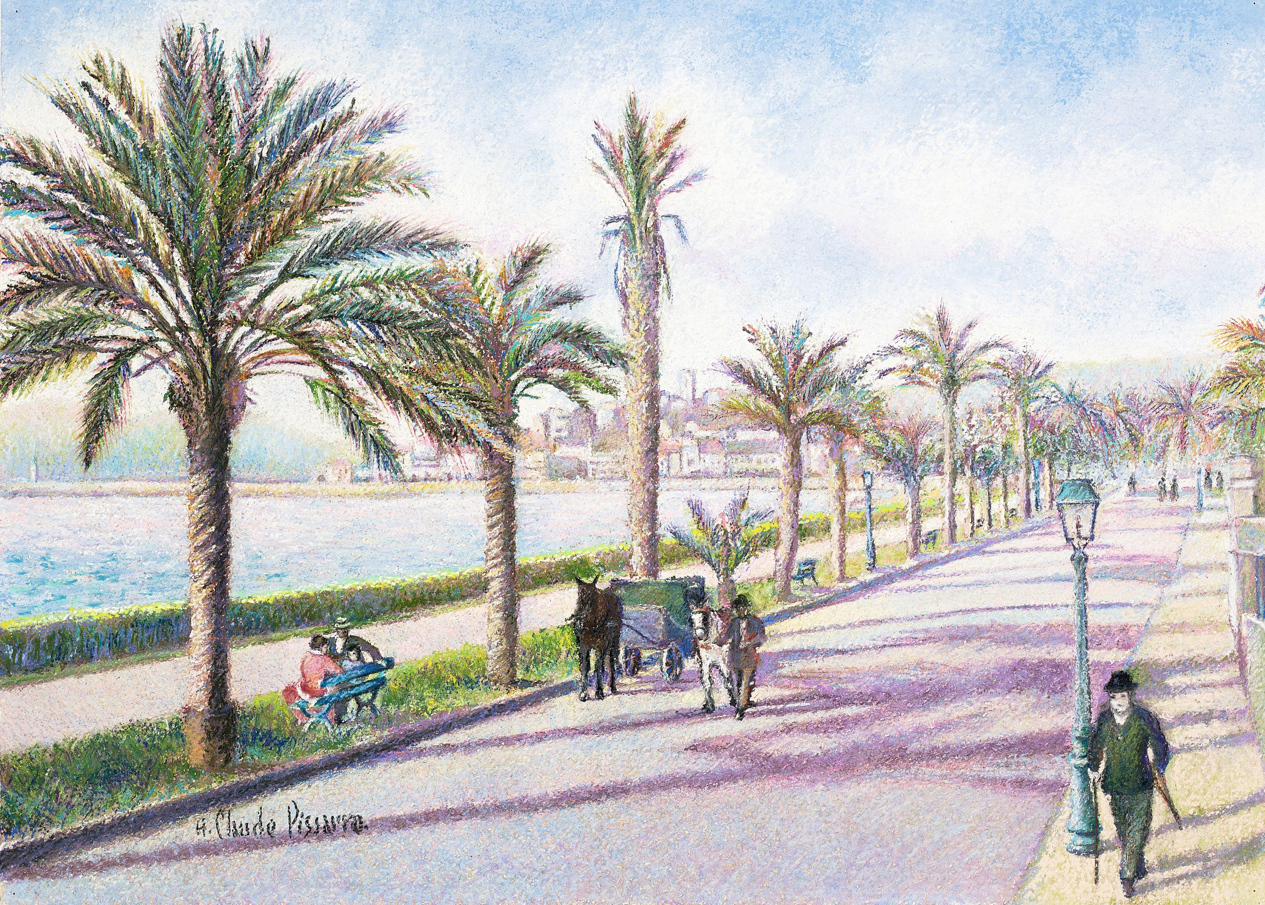 Hugues Claude Pissarro - Les Palmiers