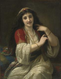 Hugues Merle - French a Turkish Beauty