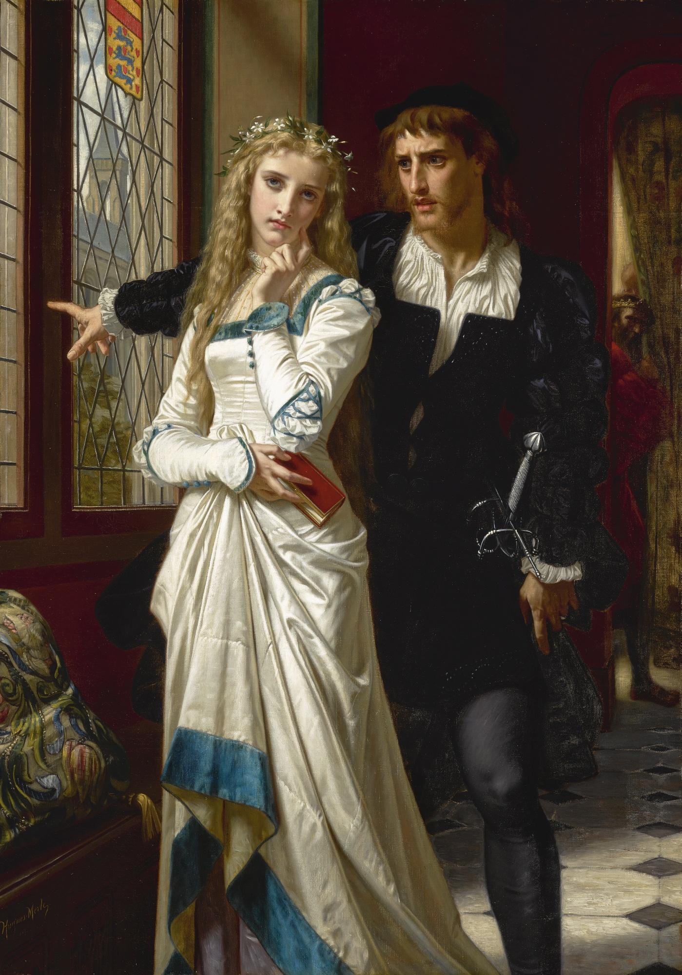 Hugues Merle - French Hamlet And Ophelia