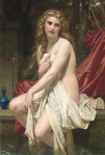 Hugues Merle - Susannah at her Bath