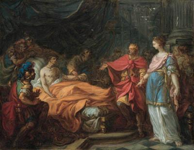 Hugues Taraval - The Death of Antiochus