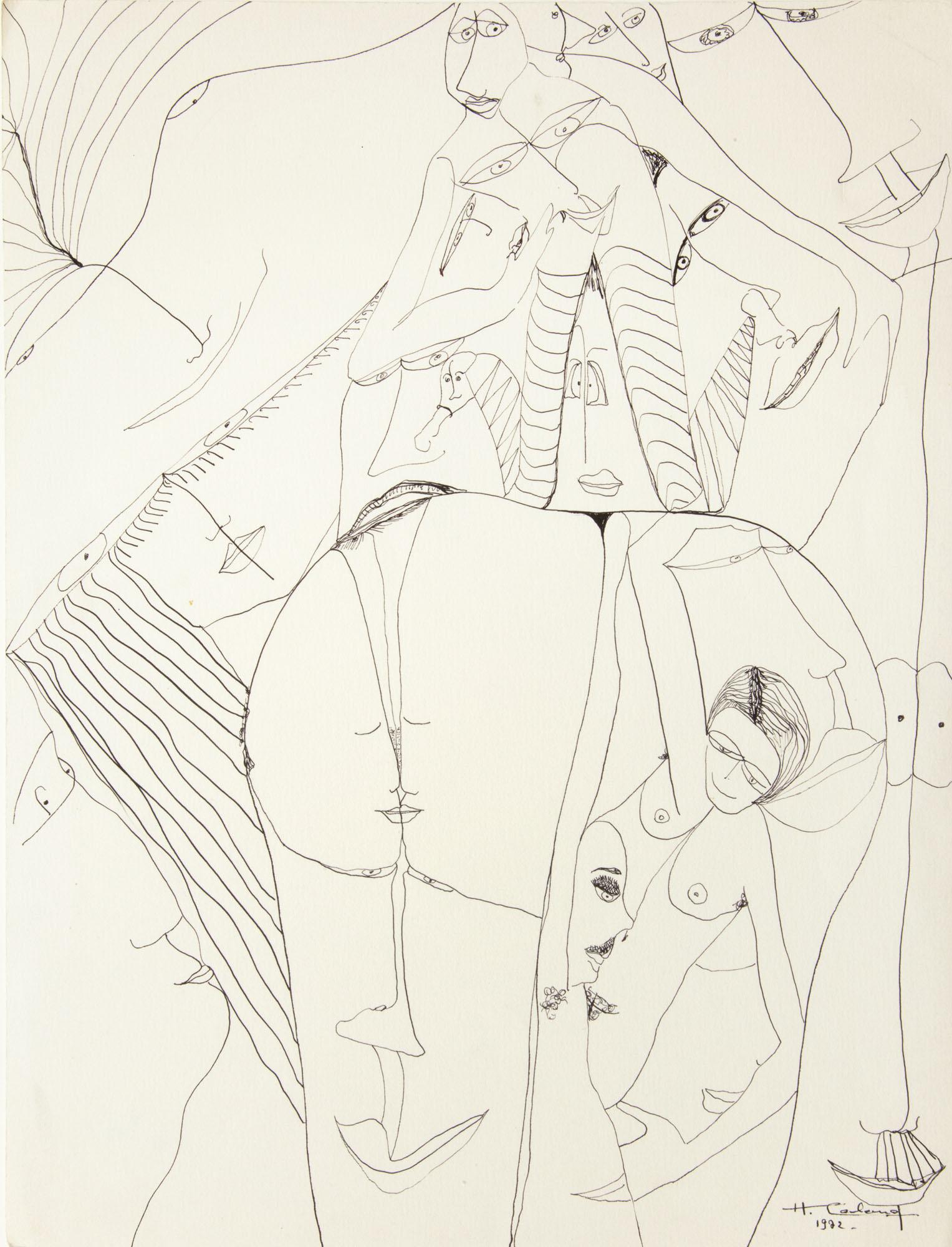 Huguette Caland - Cirque