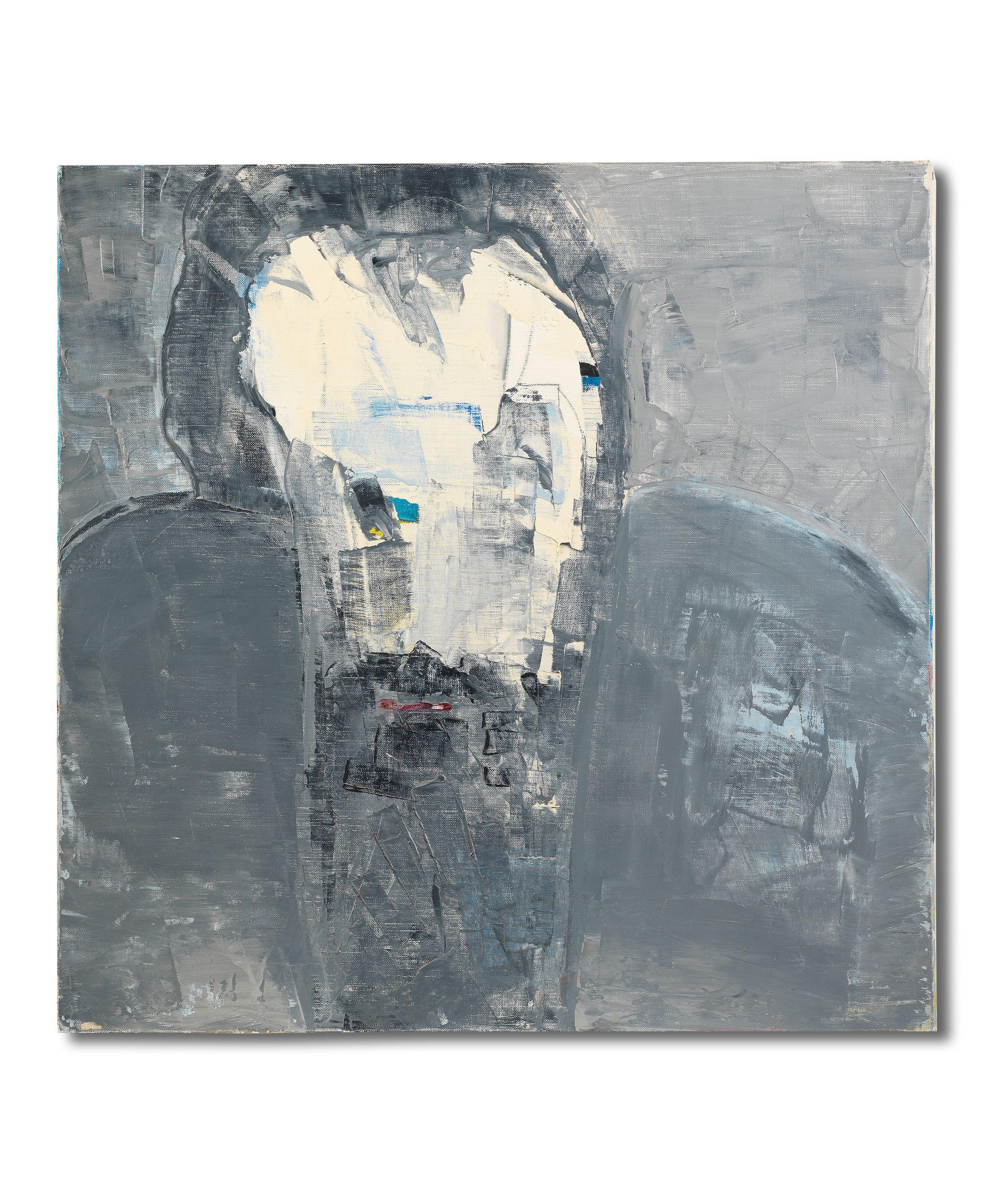 Huguette Caland - Portrait of Ed Moses