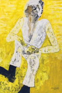 Huguette Caland - Untitled (Ed Moses)