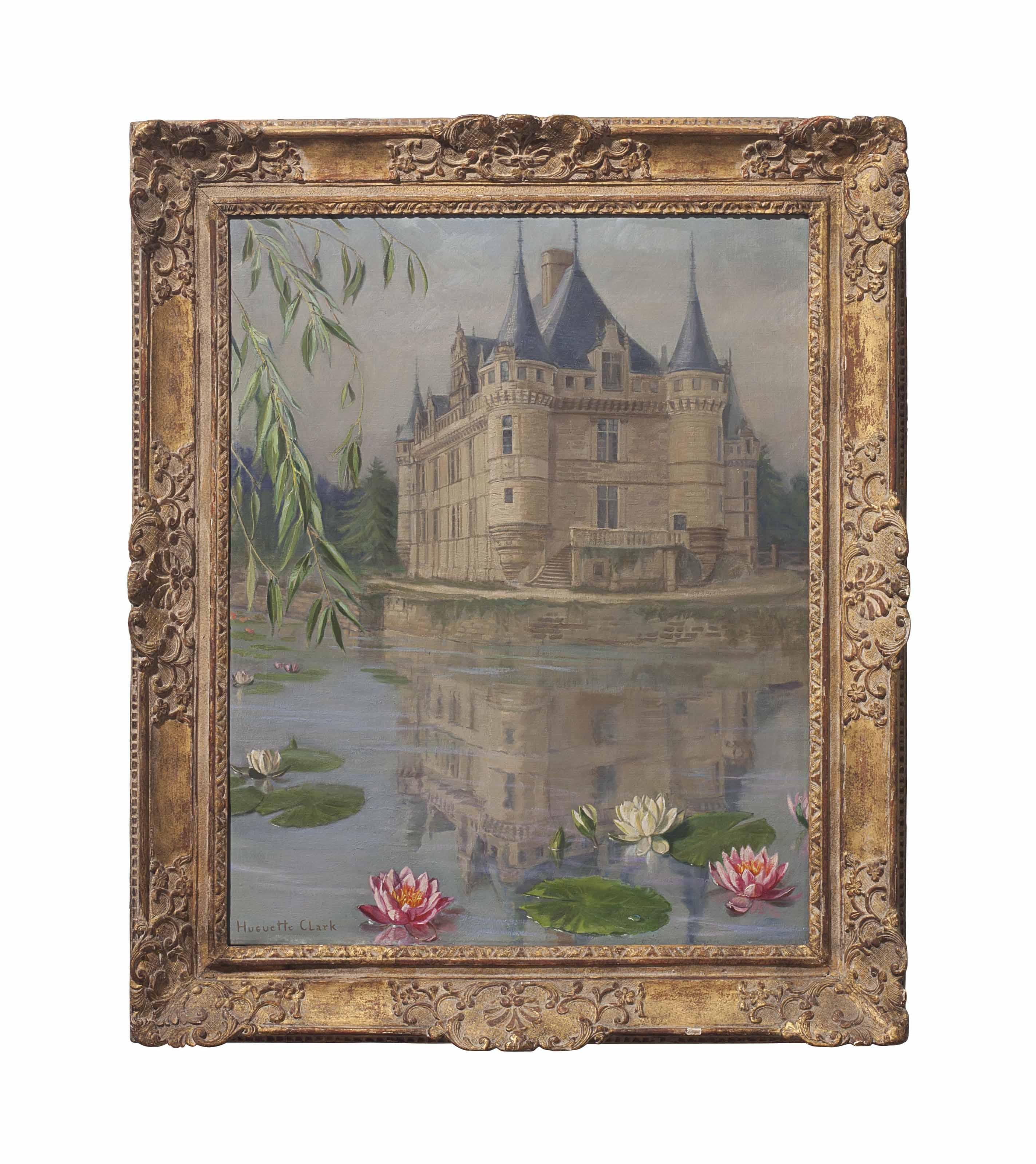 Huguette Clark - Chateau with water lillies