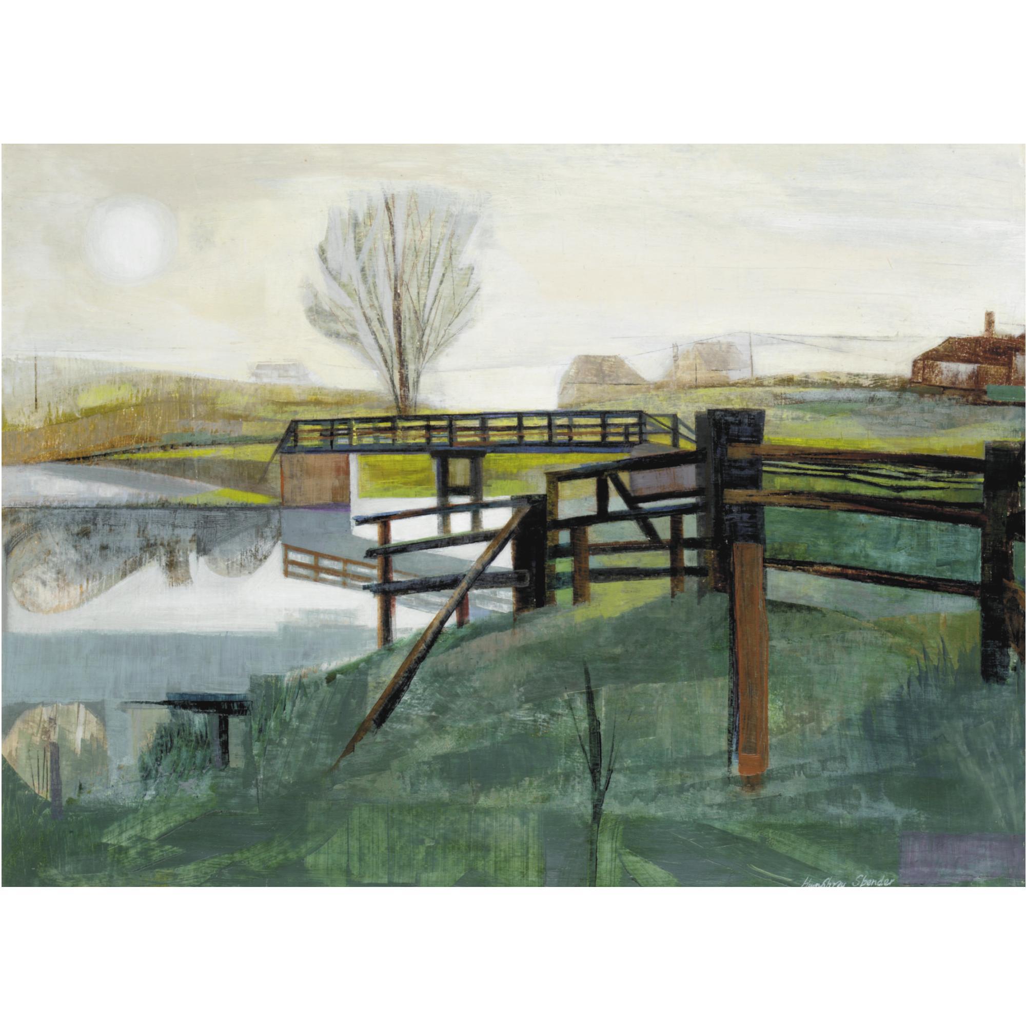 Humphrey Spender - Canal, Ulting, Essex
