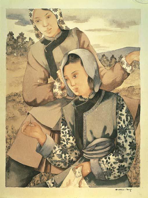 H\'Ung Cin Pang - Embroidering