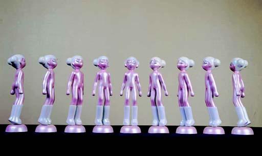 Hung Tung-Lu - \'Xiao Hong\' Figurines