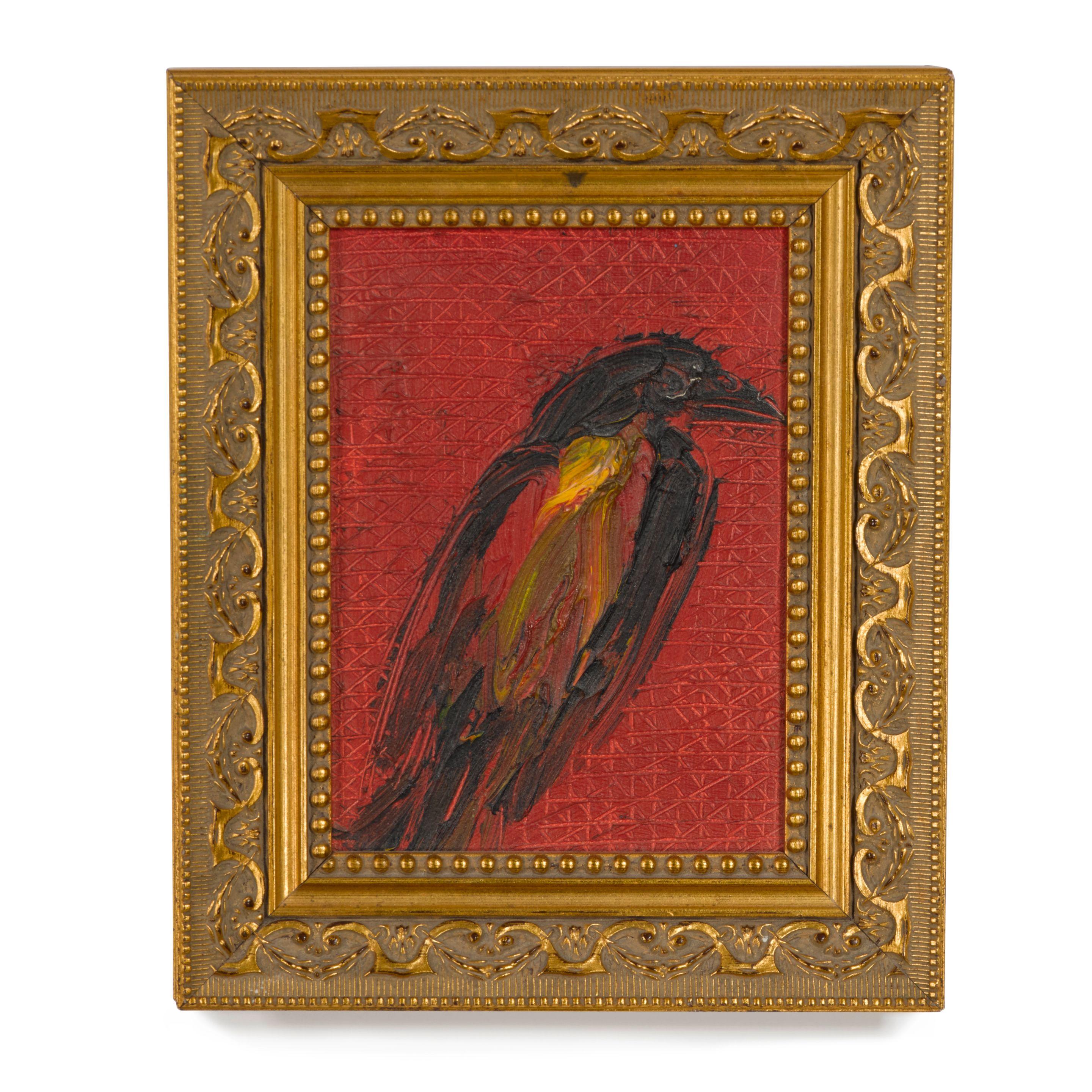 Hunt Slonem - Rabbit & Bird (Two Works)