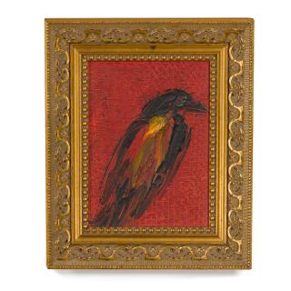 Hunt Slonem - Rabbit & Bird (Two Works)