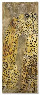 Hunt Slonem - Untitled (Ocelots)