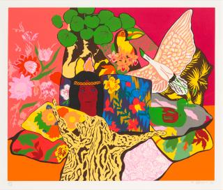 Hunt Slonem - Untitled Still Life