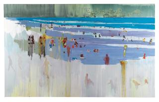 Hurvin Anderson - Beach Scene