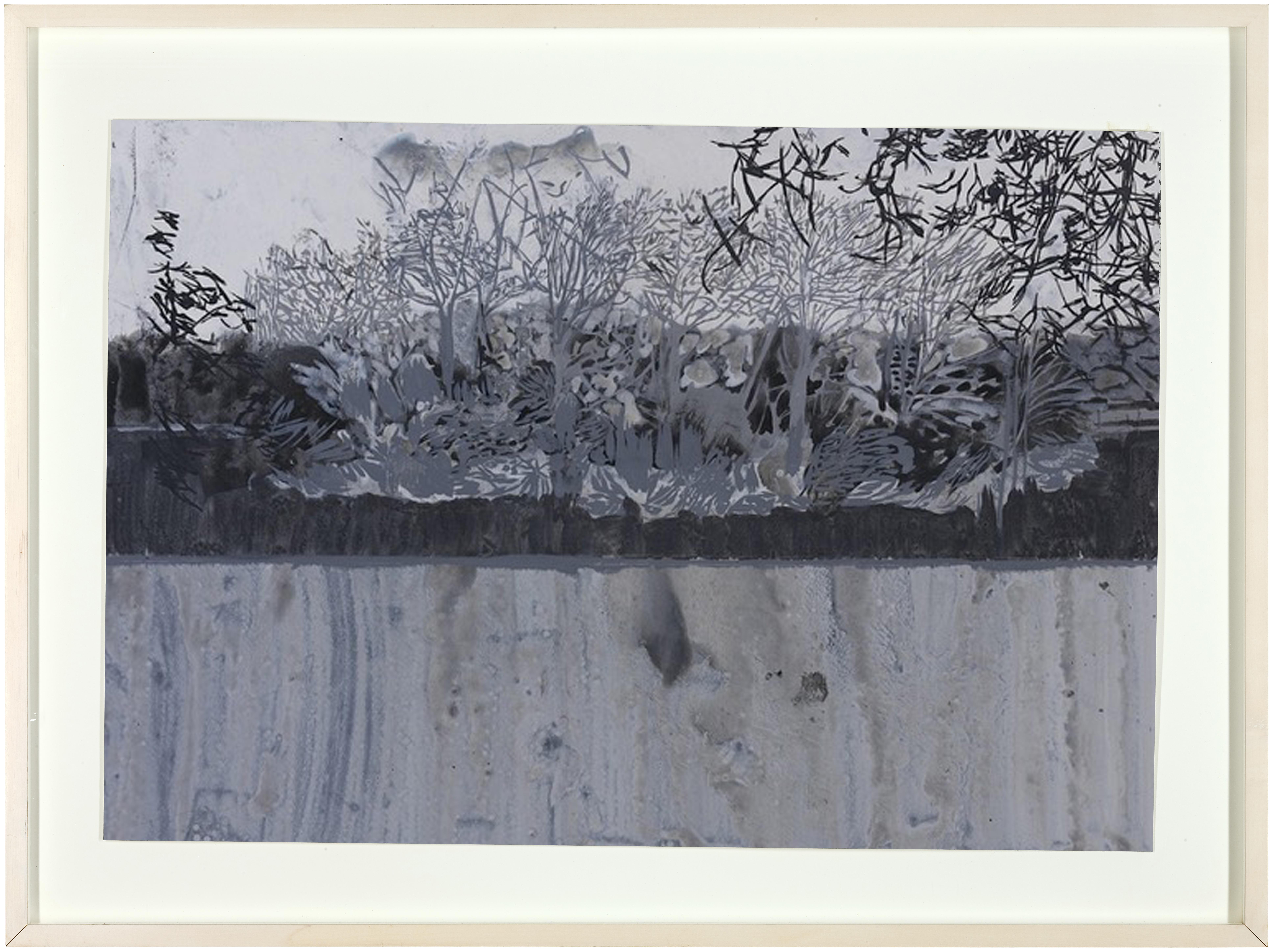 Hurvin Anderson - Lower Lake Drawing 11