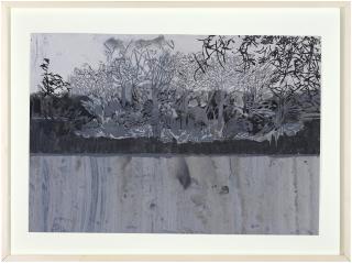 Hurvin Anderson - Lower Lake Drawing 11