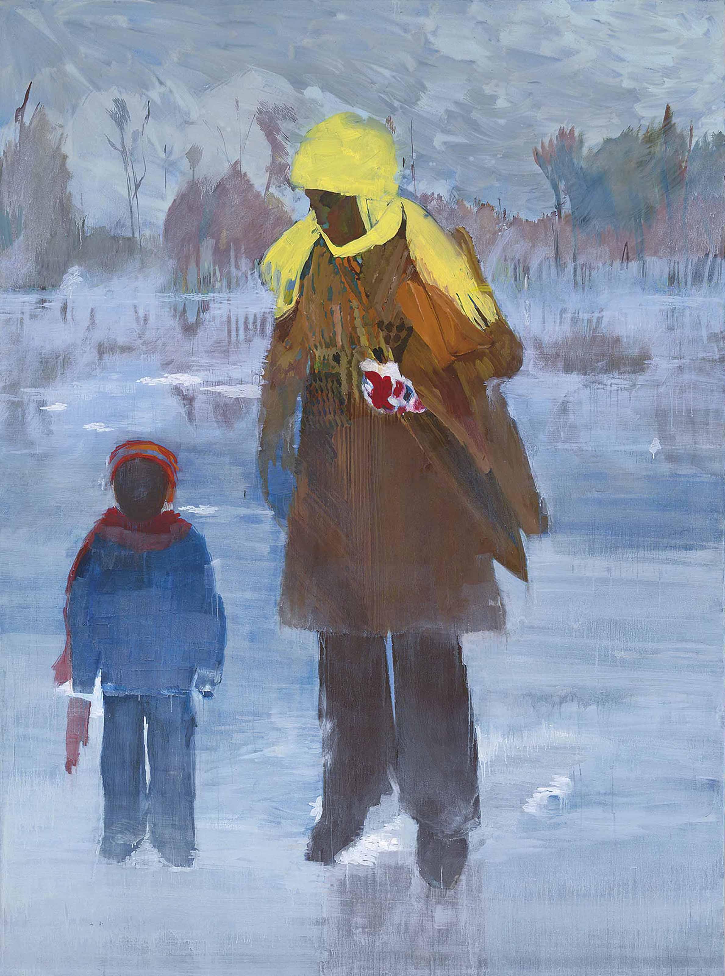 Hurvin Anderson - Mount Royal (Lac des Castors)