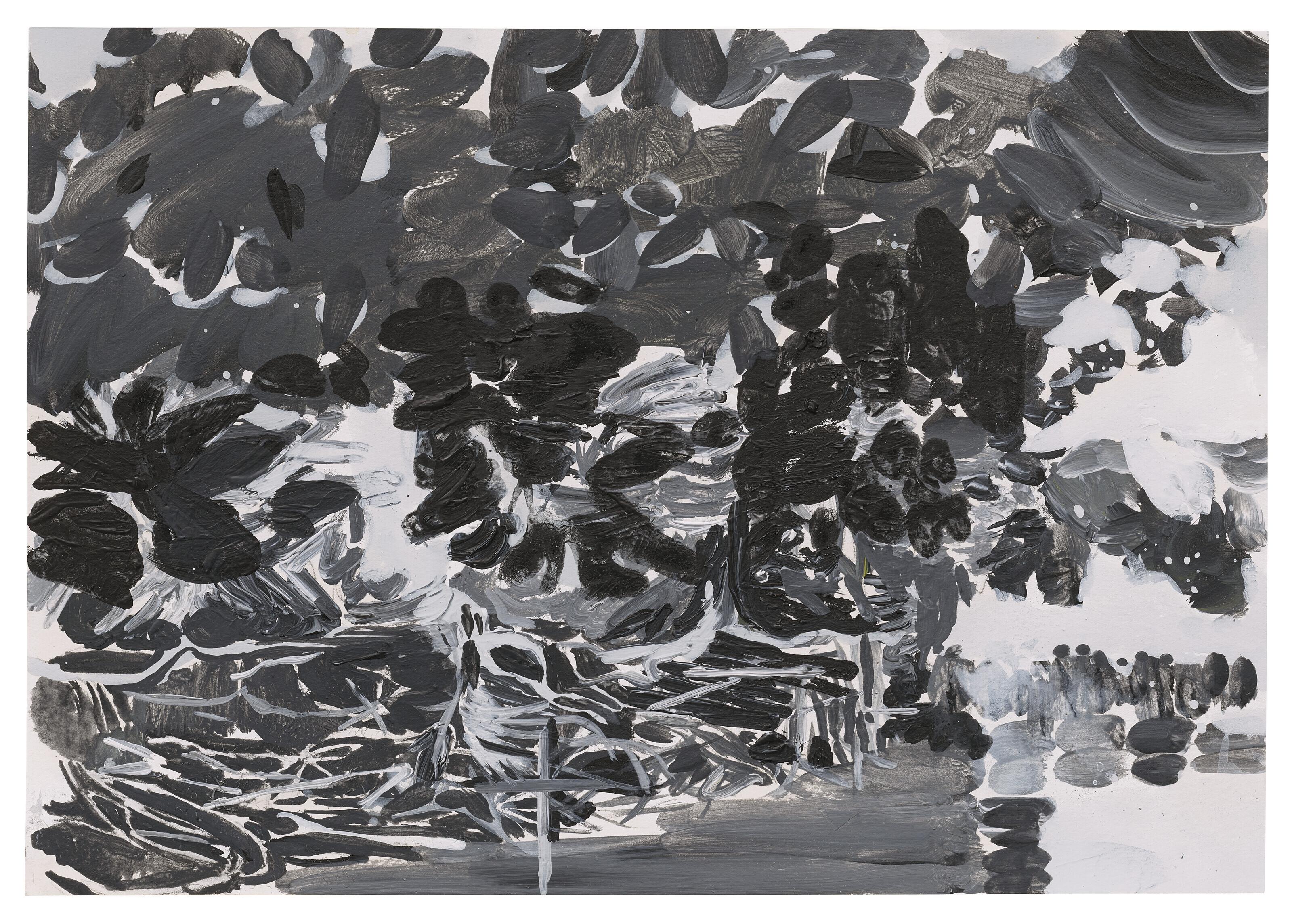 Hurvin Anderson - Scenes from Rockers: Police and Thieves