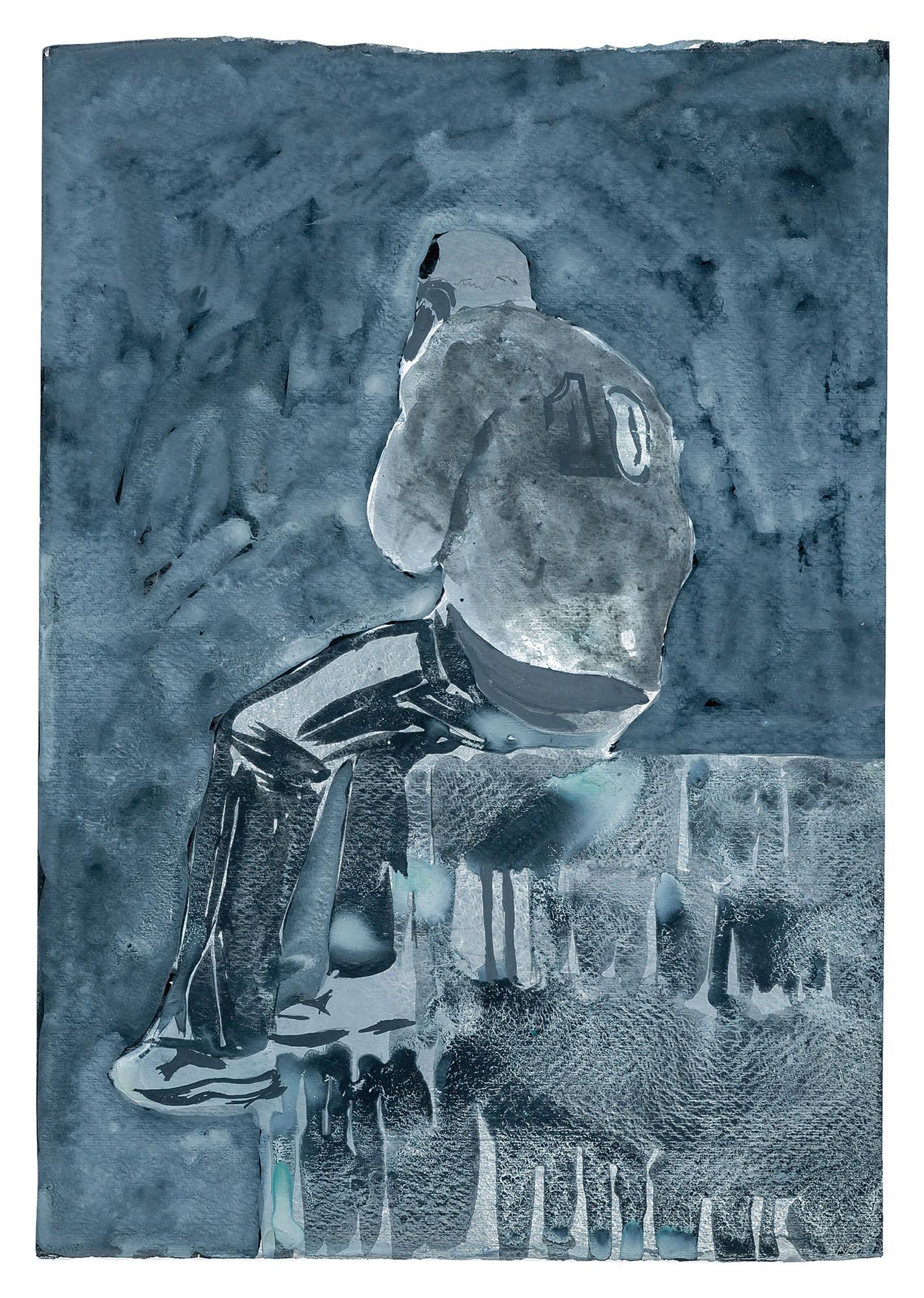 Hurvin Anderson - Seated Figure 2