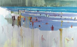 Hurvin Anderson - Untitled (Beach Scene)