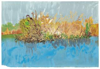 Hurvin Anderson - Untitled (Island, colour)