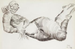 Hussein Madi - Reclining Figure