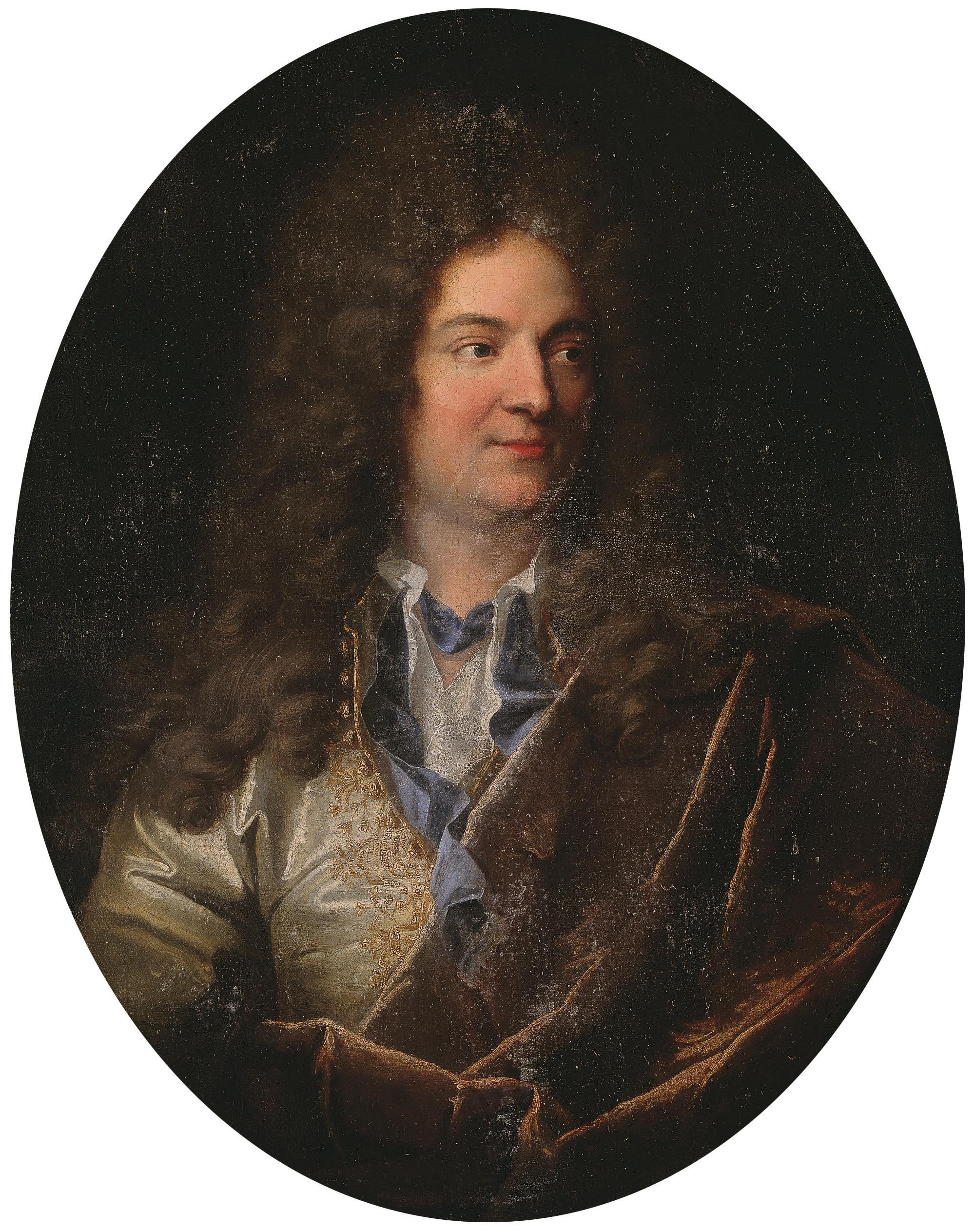 Hyacinthe Rigaud - Portrait d\'homme