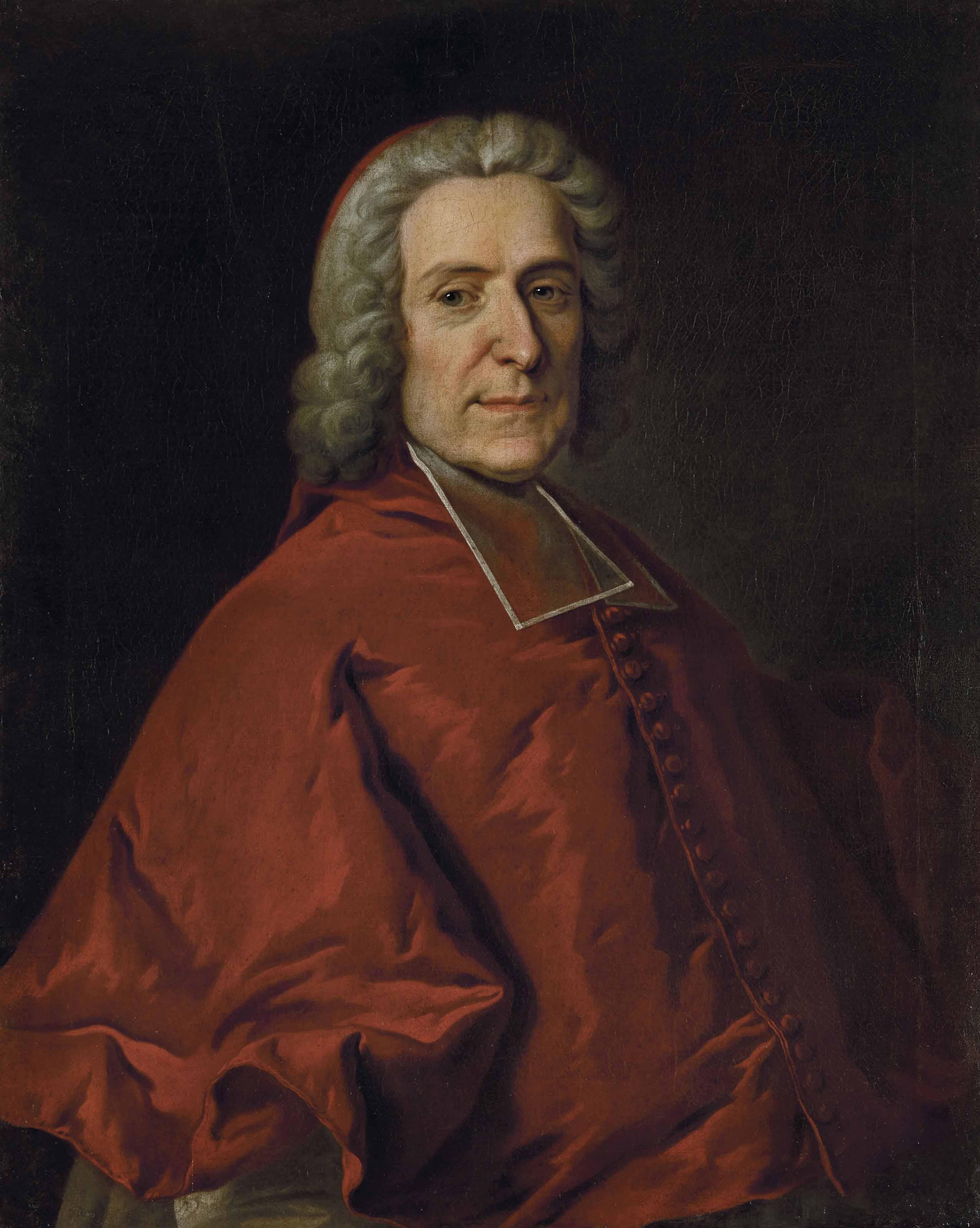 Hyacinthe Rigaud - Portrait du cardinal Pierre Paul Guérin de Tencin (1679-1758)