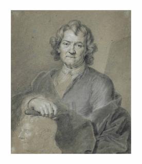 Hyacinthe Rigaud - Portrait of the sculptor Pierre Puget