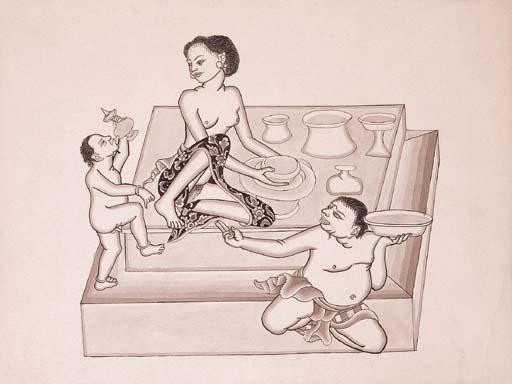 I Gusti Nyoman Lempad - A Parental Dispute