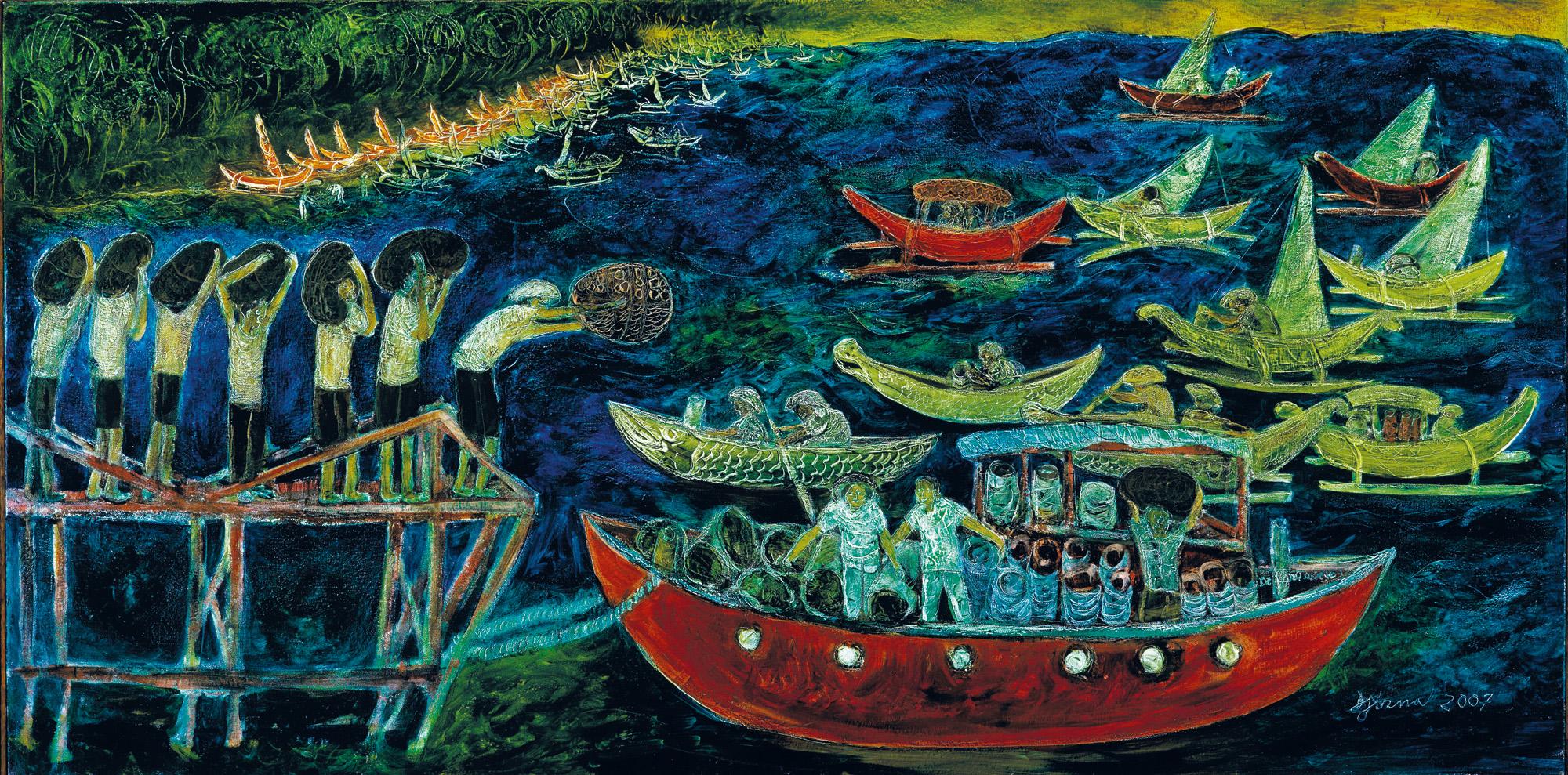 I Made Djirna - Dermaga tua (Old pier)