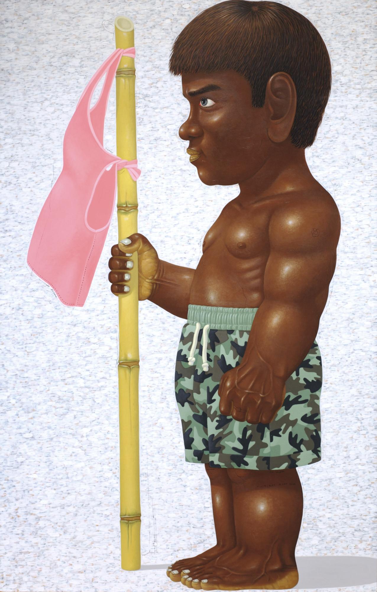 I Nyoman Masriadi - Bendera Kaos Oblong (Flag T-Shirt)