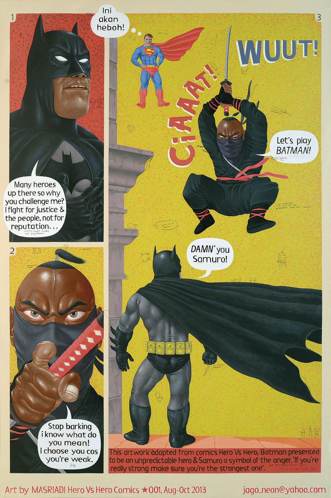 I Nyoman Masriadi - Hero vs Hero (Jago Neon)