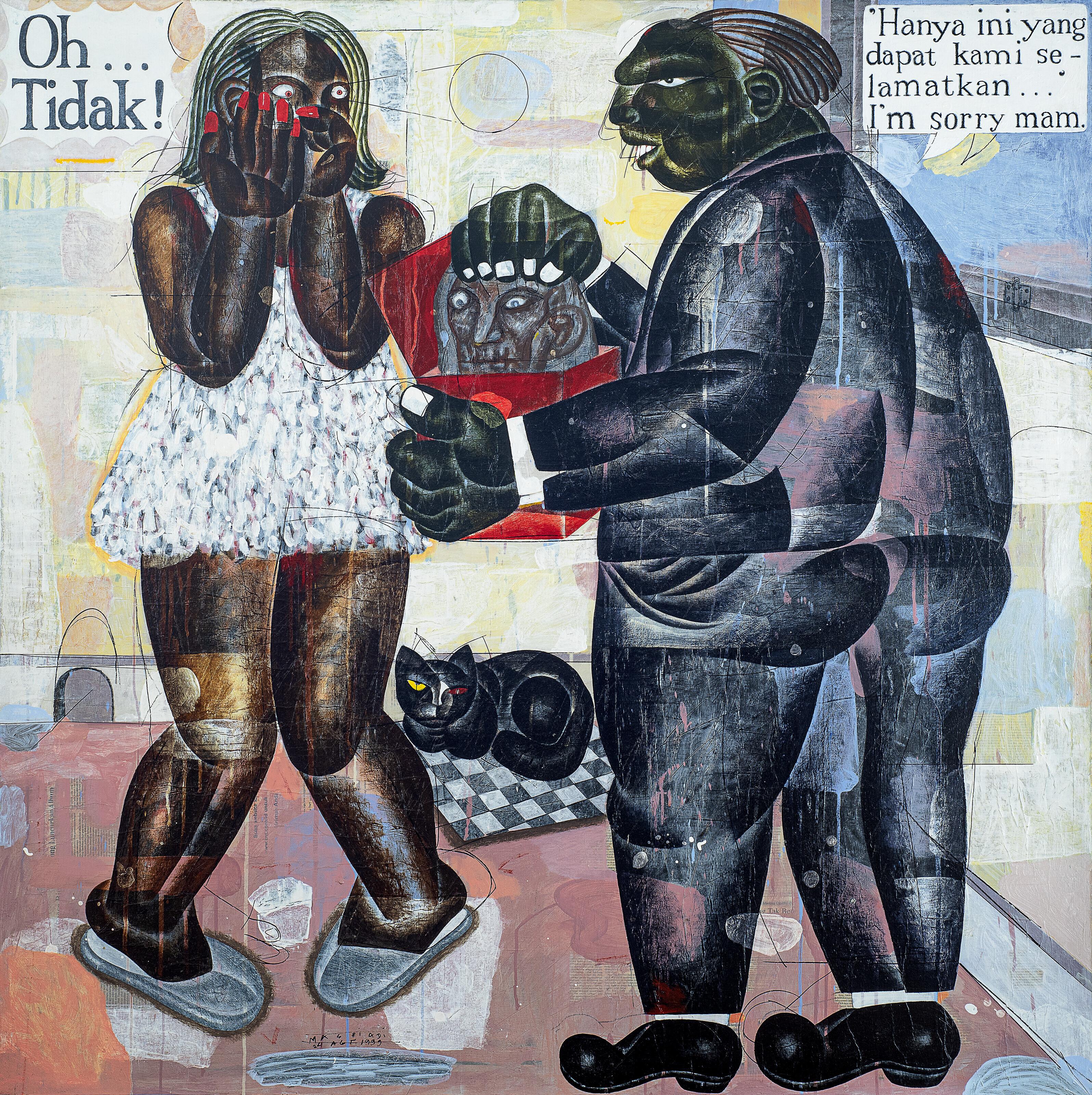 I Nyoman Masriadi - Keluarga Tikus (A Family of Rats)