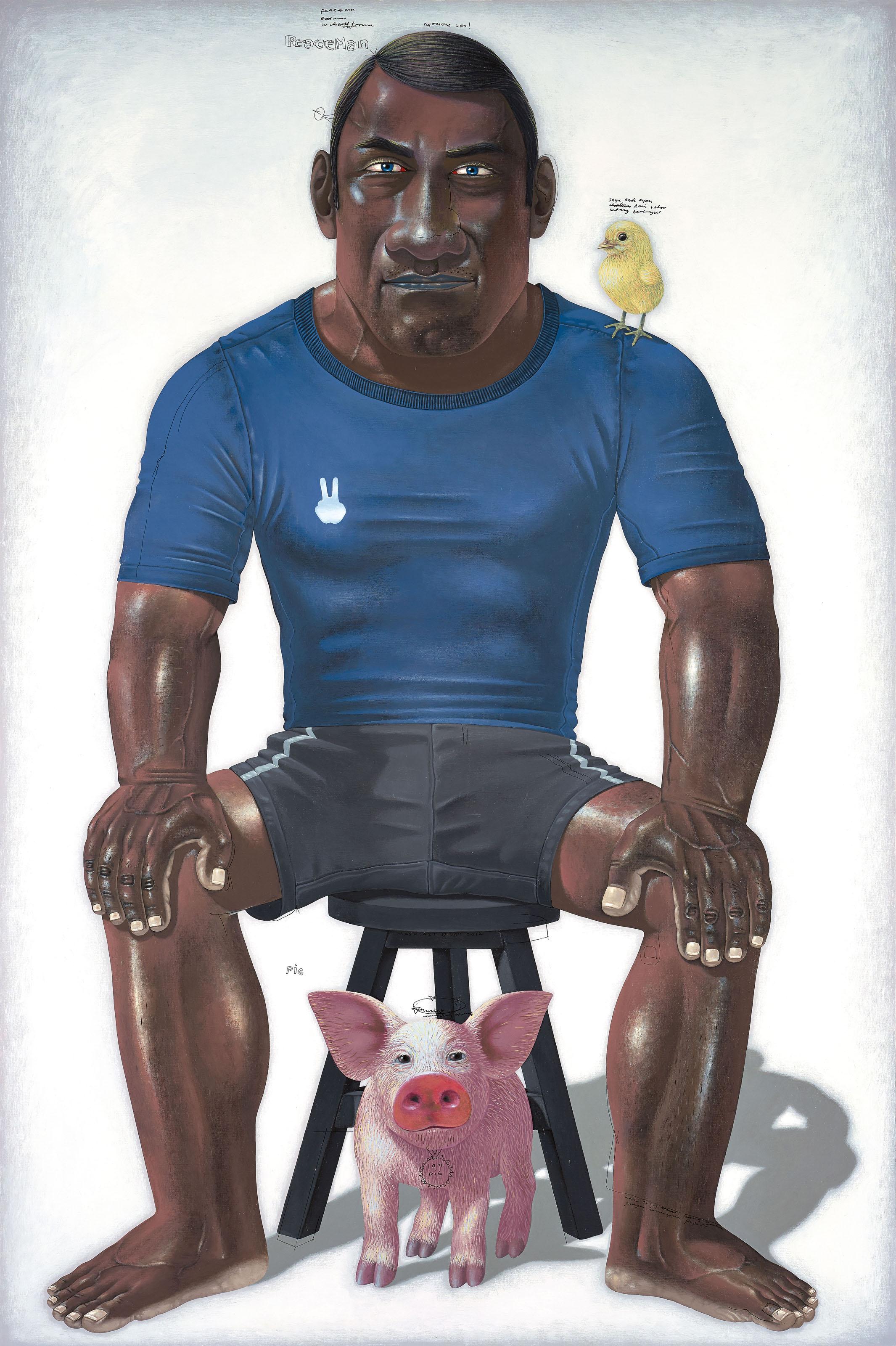 I Nyoman Masriadi - Peace Man