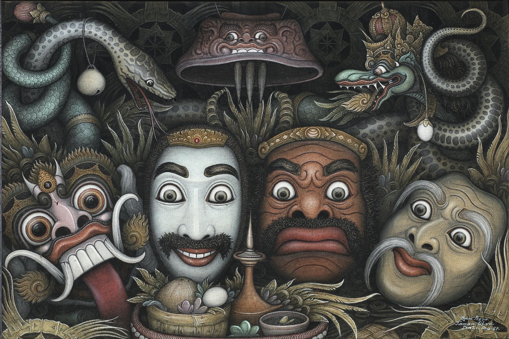 I Nyoman Meja - Topeng Bali 
