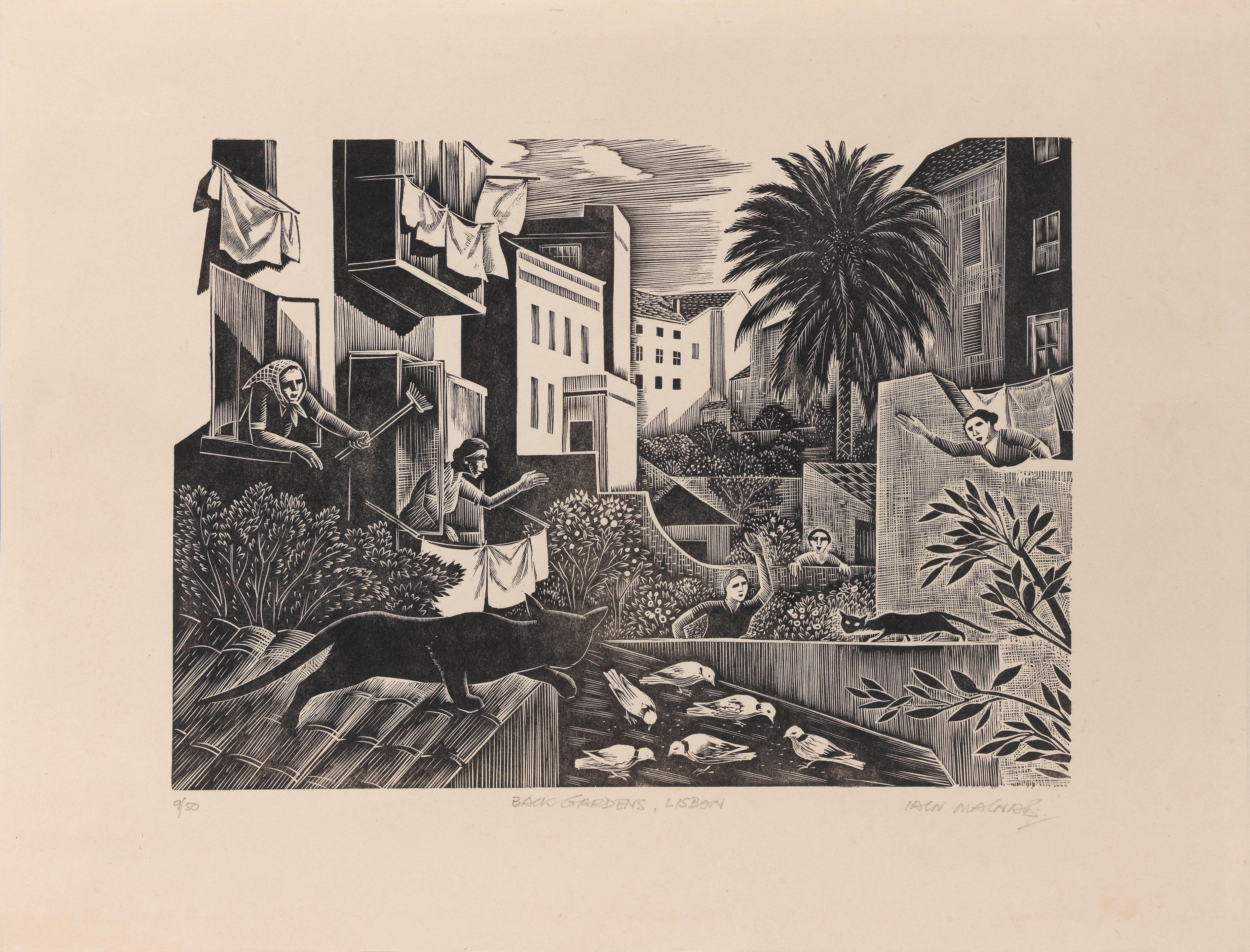 Iain Macnab - Back Gardens, Lisbon