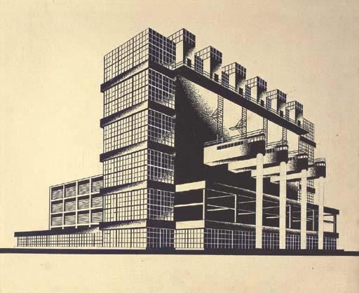 Iakov Georgevich Chernikhov - Architectural Form No. 226